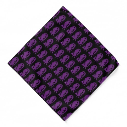 Purple Dragon Design Bandana