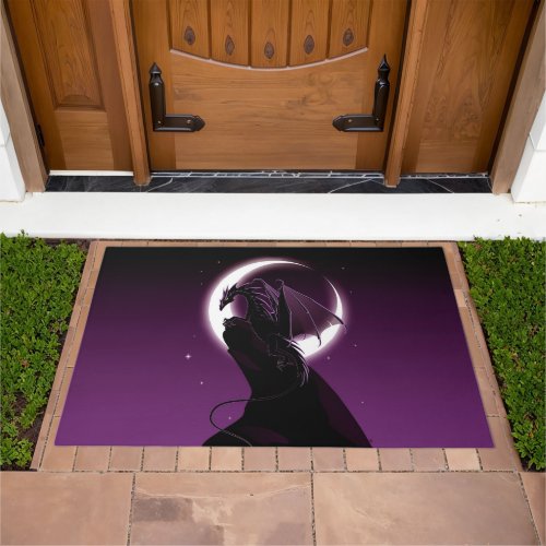 Purple Dragon Doormat