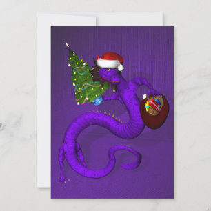 Purple Dragon Invitation