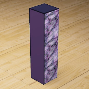Purple Dragon Marble Wine Box