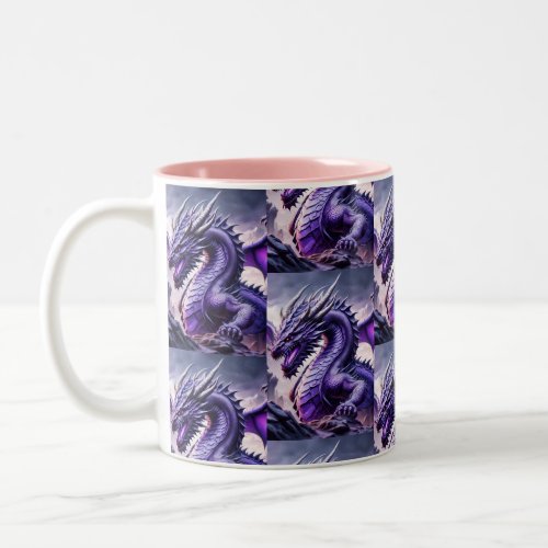 Purple Dragon Mug