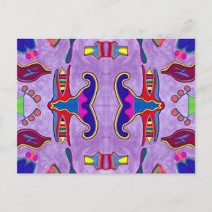 Purple Dragon Postcard
