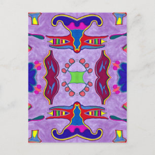 Purple Dragon Postcard