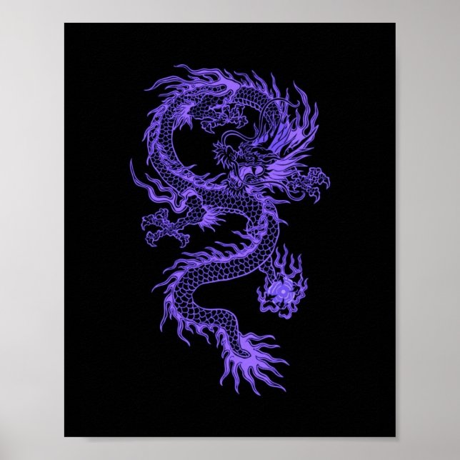 Purple Dragon Poster (Front)