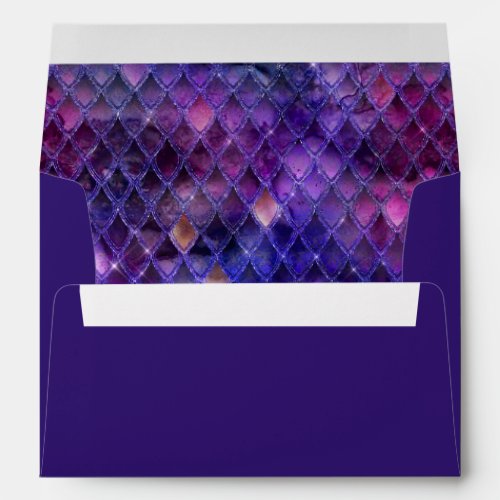 Purple Dragon Scales Envelope