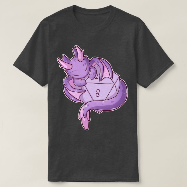 Purple Dragon T-Shirt (Design Front)