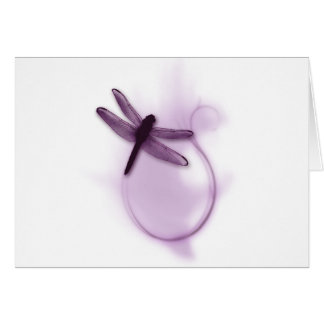 Purple Dragonfly Cards