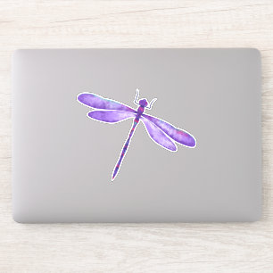 Purple Dragonfly Custom - Cut Vinyl Sticker