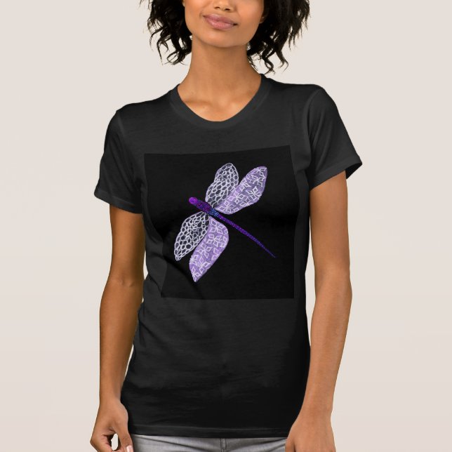 Purple Dragonfly T-Shirt (Front)