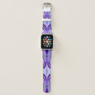 Purple Dream , Abstract Fantasy Rainbow-Art Apple Watch Band