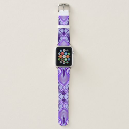 Purple Dream  Abstract Fantasy Rainbow_Art Apple Watch Band