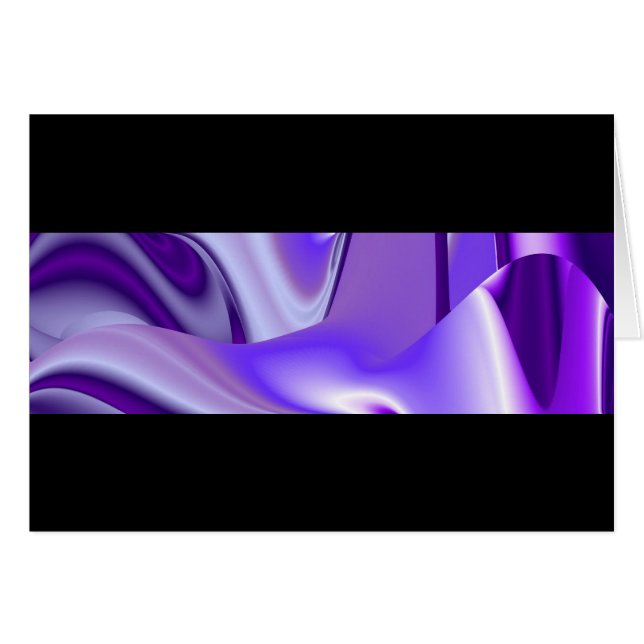 Purple Dream , Abstract Fantasy Rainbow-Art Cards (Front Horizontal)