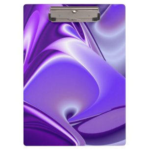 Purple Dream , Abstract Fantasy Rainbow-Art Clipboard