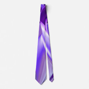 Purple Dream , Abstract Fantasy Rainbow-Art Neck Tie