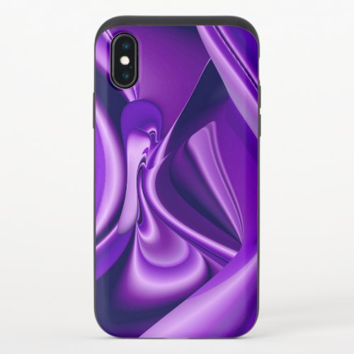 Purple Dream  Abstract Fantasy Rainbow_Art iPhone X Slider Case