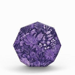Purple Dream Elegant Botanical Design inspired by  Acrylic Award
