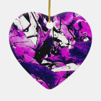 Purple Dream Fantasy Mix Match Ceramic Ornament