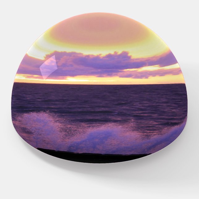 Purple Dream  Paperweight (Angled)