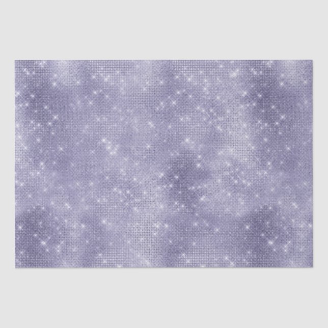 Purple Dream Sparkle Tissue Paper (Front)