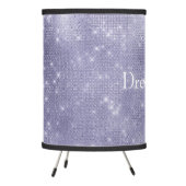 Purple Dream Sparkle Tripod Lamp (Left)
