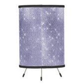 Purple Dream Sparkle Tripod Lamp (Back)