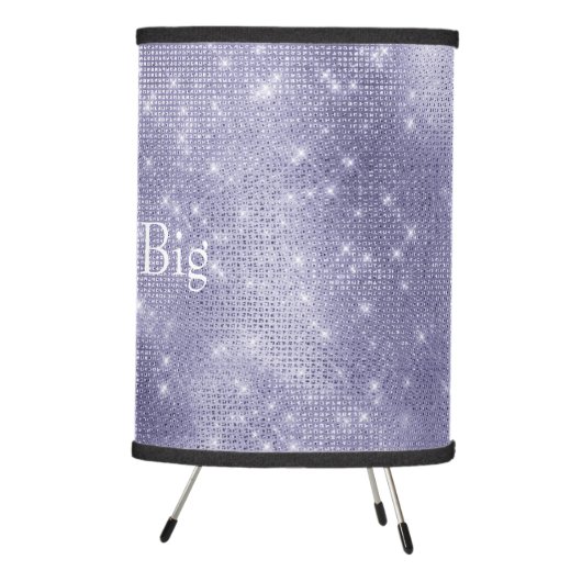 Purple Dream Sparkle Tripod Lamp (Right)