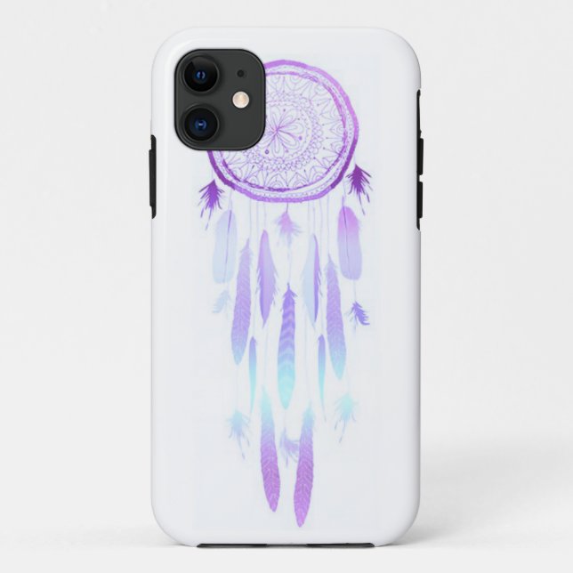 Purple Dreamcatcher iPhone 5 case (Back)