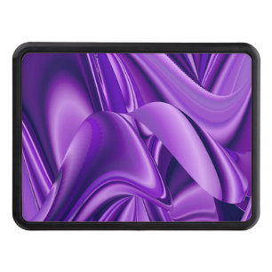 Purple Dreams , Abstract Fantasy Rainbow-Art Hitch Cover