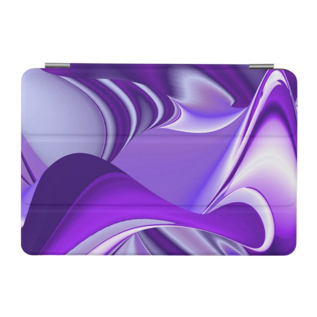 Purple Dreams , Abstract Fantasy Rainbow-Art iPad Mini Cover (Horizontal)