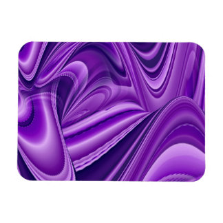 Purple Dreams , Abstract Fantasy Rainbow-Art Magnet