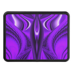 Purple Dreams , Angel Wings Tow Hitch Cover