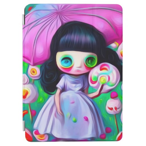 Purple Dress Candy Doll iPad Air Cover