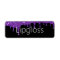 Purple drip Lipgloss Label