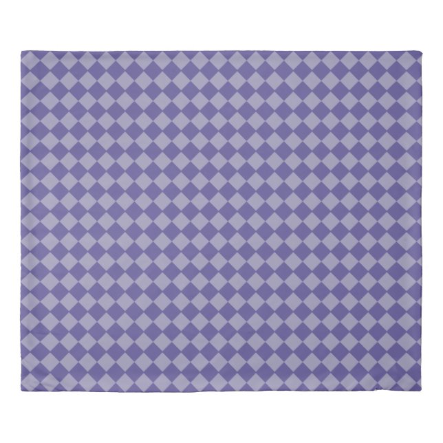 Purple Duvet Cover Diamond Two Tone HAMbyWG (Front)
