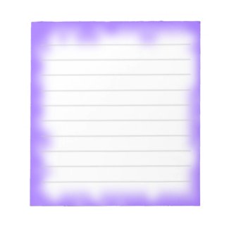 purple edge notepad