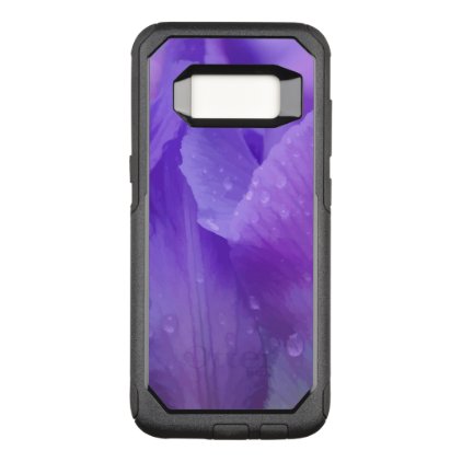 Purple Elegant Watercolor Tulip Photograph OtterBox Commuter Samsung Galaxy S8 Case