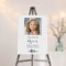 Purple Elegant Welcome Photo Poster Foam Board