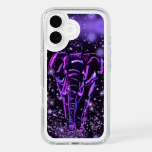 Purple Elephant iPhone Case