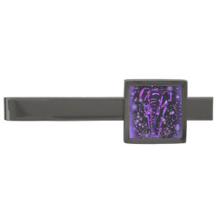 Purple Elephant Tie Bar