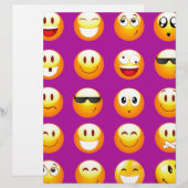 purple emojis (Front/Back)
