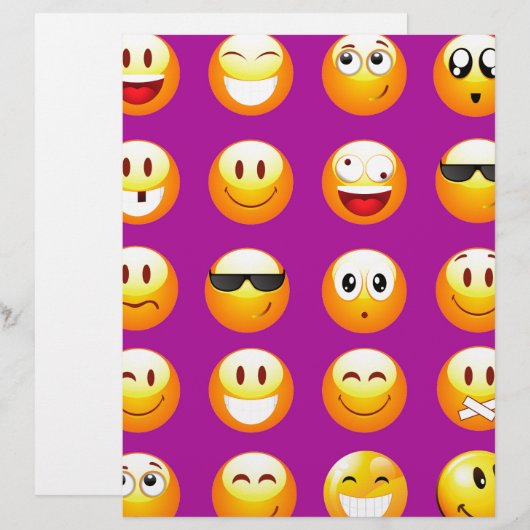 purple emojis (Front/Back)