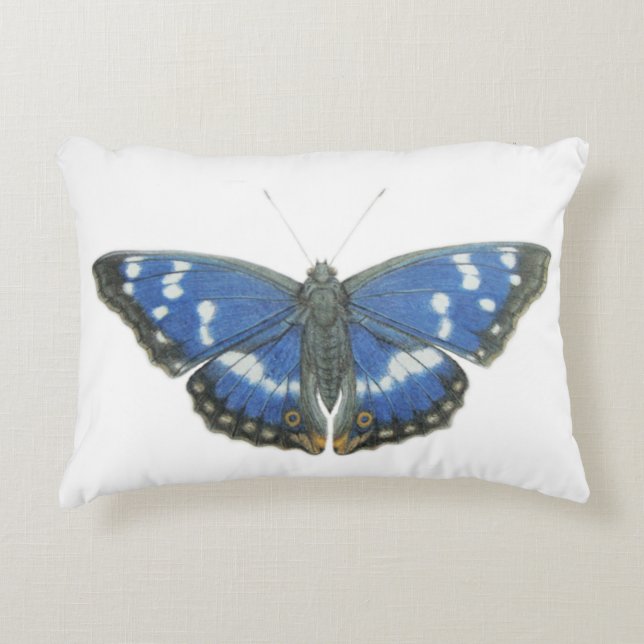 Purple Emperor 2012 Accent Pillow (Front)