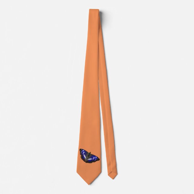 Purple Emperor Butterfly Tie (Front)