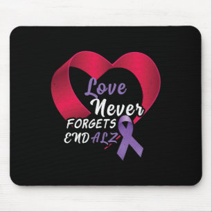 Purple End Alzheimer End Heimer Heimers Awareness  Mouse Pad