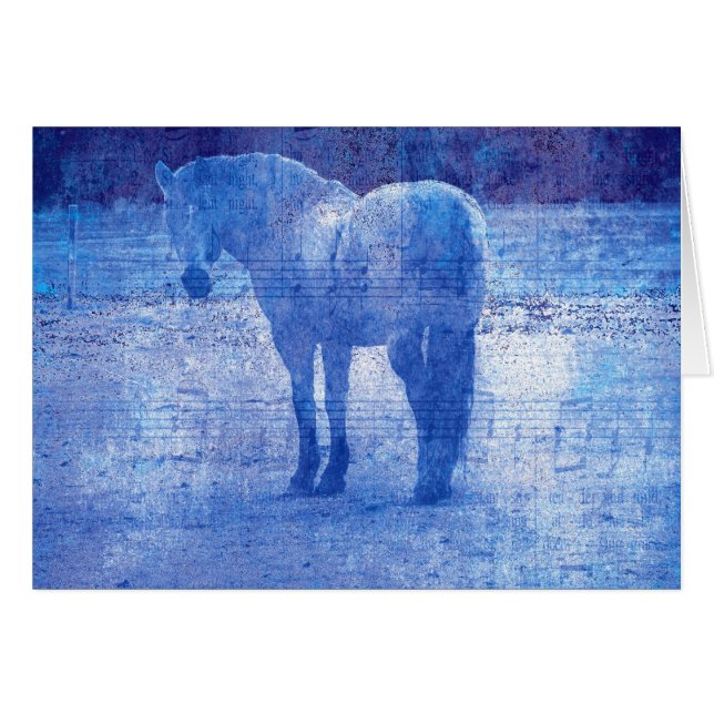 Purple Equine Cards (Front Horizontal)