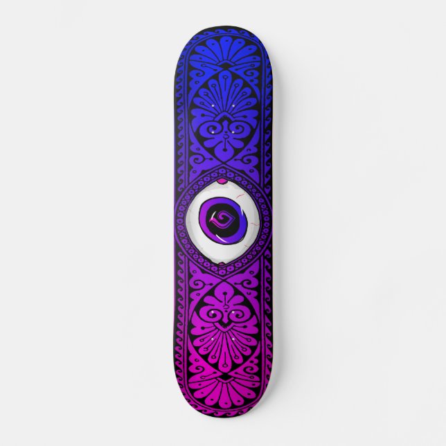 Purple Eye Skateboard (Front)