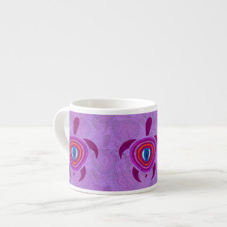 Purple Eye Turtle Espresso Mug
