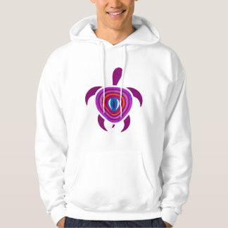 Purple Eye Turtle Hoodies