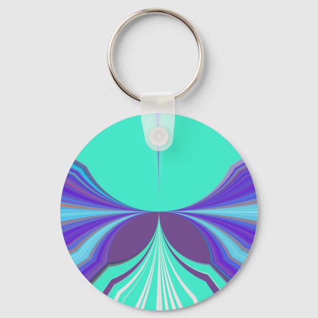 Purple Eyes.png Keychain (Front)