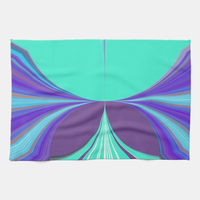 Purple Eyes.png Kitchen Towel (Horizontal)